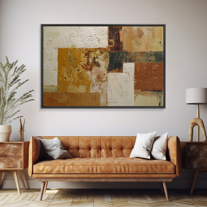 Minimal Eyes and Nose Composition Canvas Print, Line Art, Gallery Wall Set, Living Room Decor, Abstract Art, Line, LIN-3x2-66