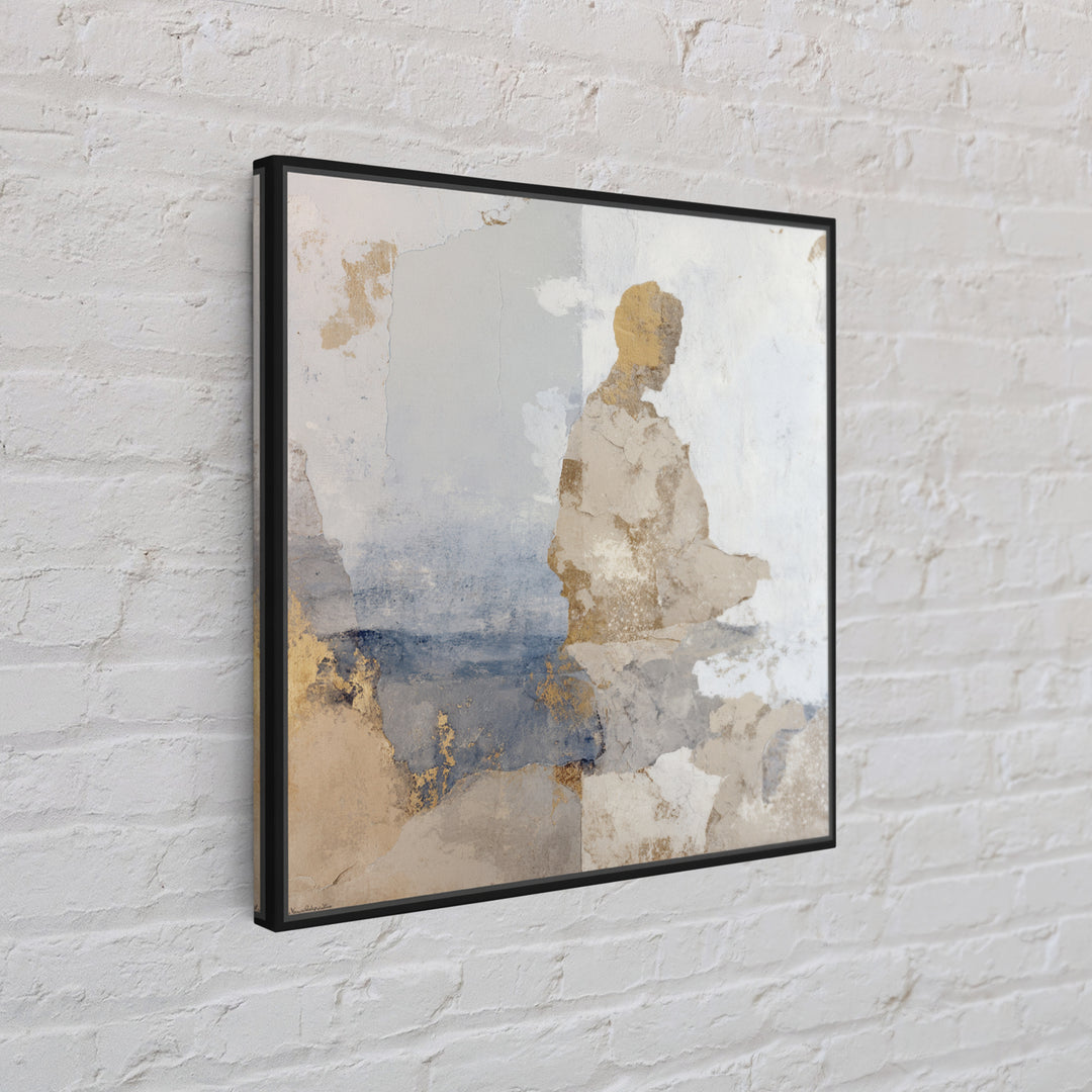 Oversized Line Figure Canvas Print, Living Room Art, Gallery Decor, Living Room Decor, Fine Art, Living, Wall Art, Home Decor, LIR-1x1-17