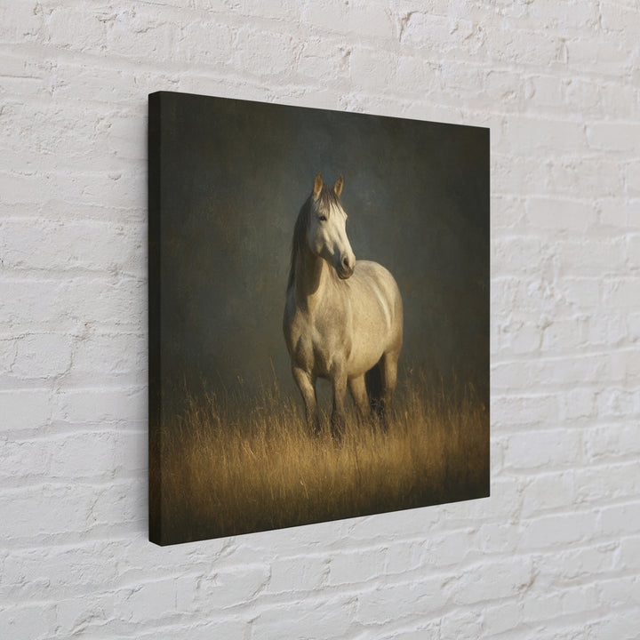 Contemporary Horse Portrait Framed Canvas Print, Living Room Art, 3 Piece Wall Art, Living Room Decor, Fine Art, Living, LIR-1x1-58