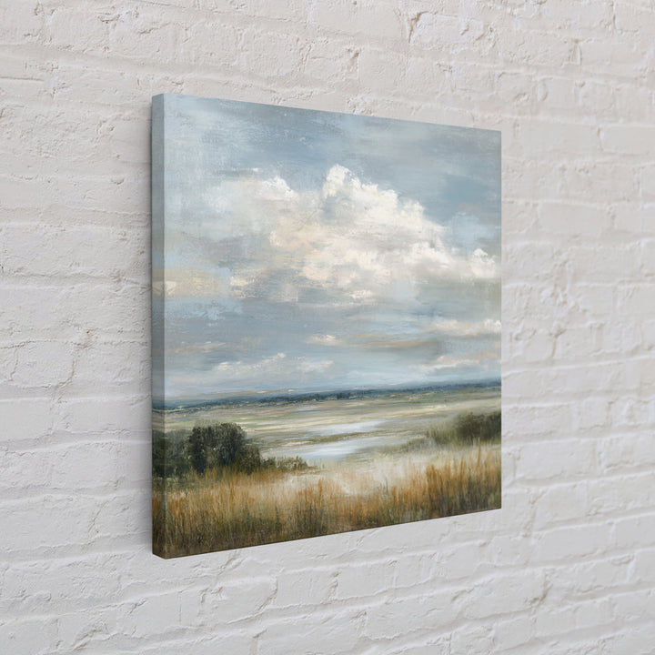 Large Cloudscape with Gentle Movement Canvas Print, Living Room Art, Room Decor, Living Room Decor, Fine Art, Living, LIR-1x1-91