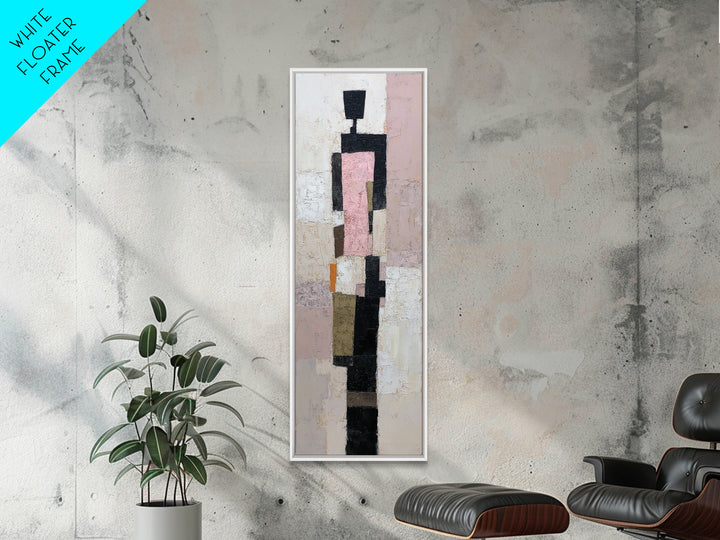 Monochrome Stone Texture Abstraction Canvas Print, Living Room Art, Apartment Decor, Living Room Decor, Fine Art, Living, LIR-1x3-33