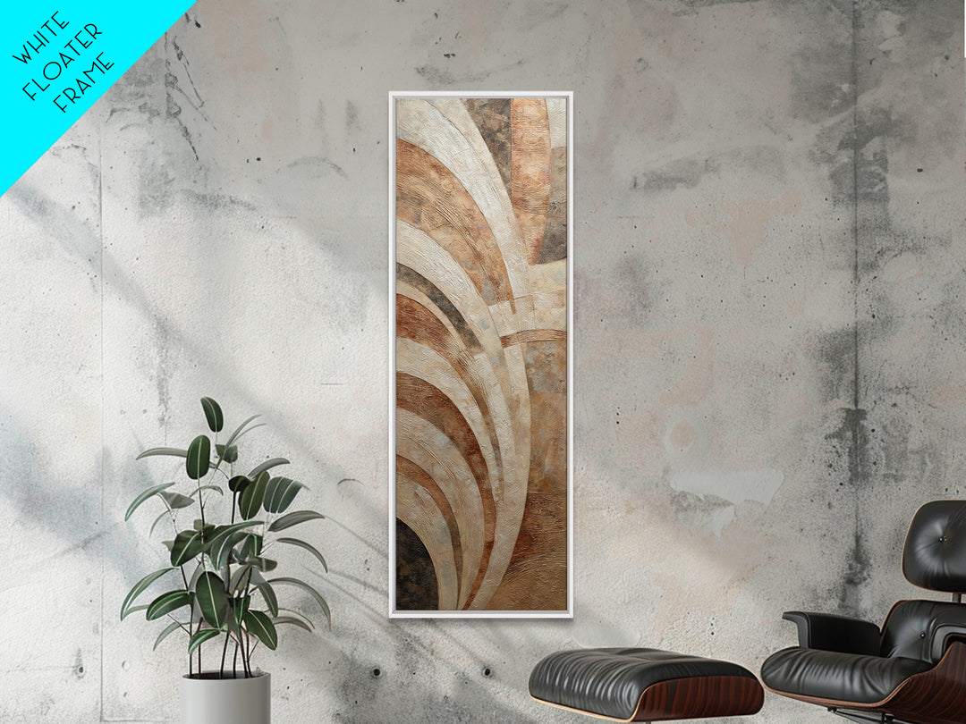 Textured Plaster Abstract Canvas Print, Living Room Art, Oversized Wall Art, Living Room Decor, Abstract Art, Living, LIR-1x3-41