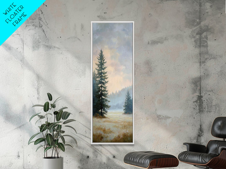 Quiet Meadow Landscape Canvas Print, Living Room Art, Living Room Decor, Oil Painting, Living, Statement Artwork, Boho Decor, LIR-1x3-59