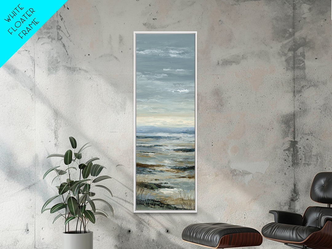 Modern Landscape with Expansive Calm Sky Canvas Print, Living Room Art, Bedroom Wall Art, Living Room Decor, Fine Art, Living, LIR-1x3-63