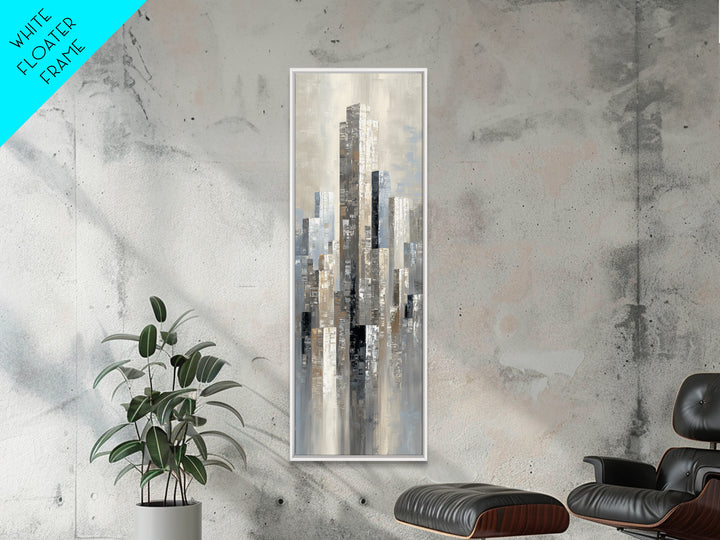 Modern City Skyline Canvas Print, Living Room Art, Boho Decor, Living Room Decor, Fine Art, Living, Digital Prints, Art Print, LIR-1x3-82