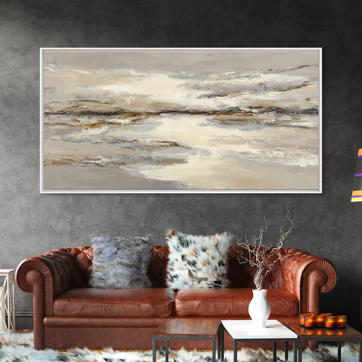 Oversized Line Figure Framed Canvas Print, Living Room Art, Digital Prints, Living Room Decor, Oil Painting, Living, LIR-2x1-37