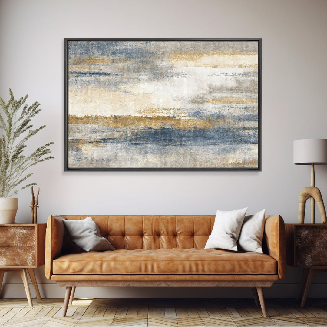 Oversized Line Figure Canvas Print, Living Room Art, Oversized Wall Art, Living Room Decor, Fine Art, Living, Luxury Decor, LIR-3x2-21