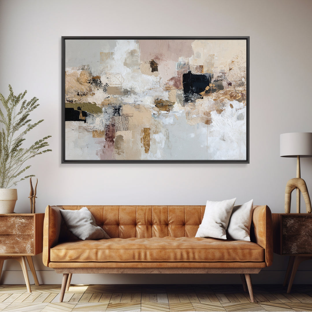 Large Statement Abstract Canvas Print, Living Room Art, Modern Decor, Living Room Decor, Abstract Art, Living, Wall Decor, LIR-3x2-53