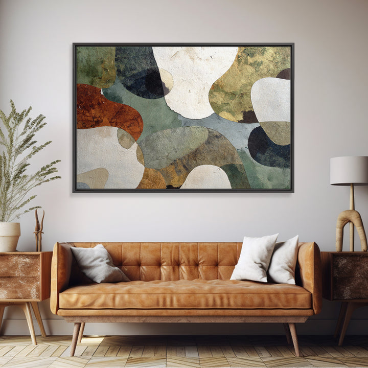Warm Mediterranean Lemon Still Life Framed Canvas Print, Living Room Art, Printable Art, Living Room Decor, Fine Art, Living, LIR-3x2-70