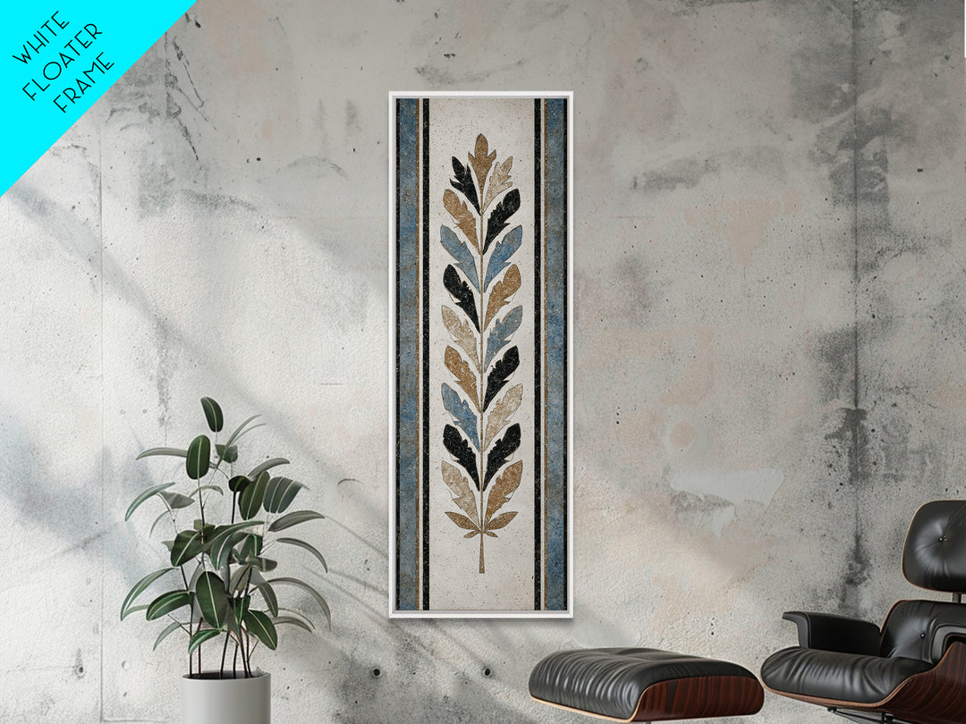 Roman Laurel Wreath Framed Canvas Print, Law Office Art, Printable Art, Office Decor, Fine Art, Counsel, Lawyer, Butterfly Art, LOA-1x3-92