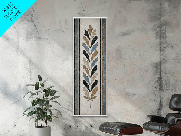 Roman Laurel Wreath Framed Canvas Print, Law Office Art, Printable Art, Office Decor, Fine Art, Counsel, Lawyer, Butterfly Art, LOA-1x3-92