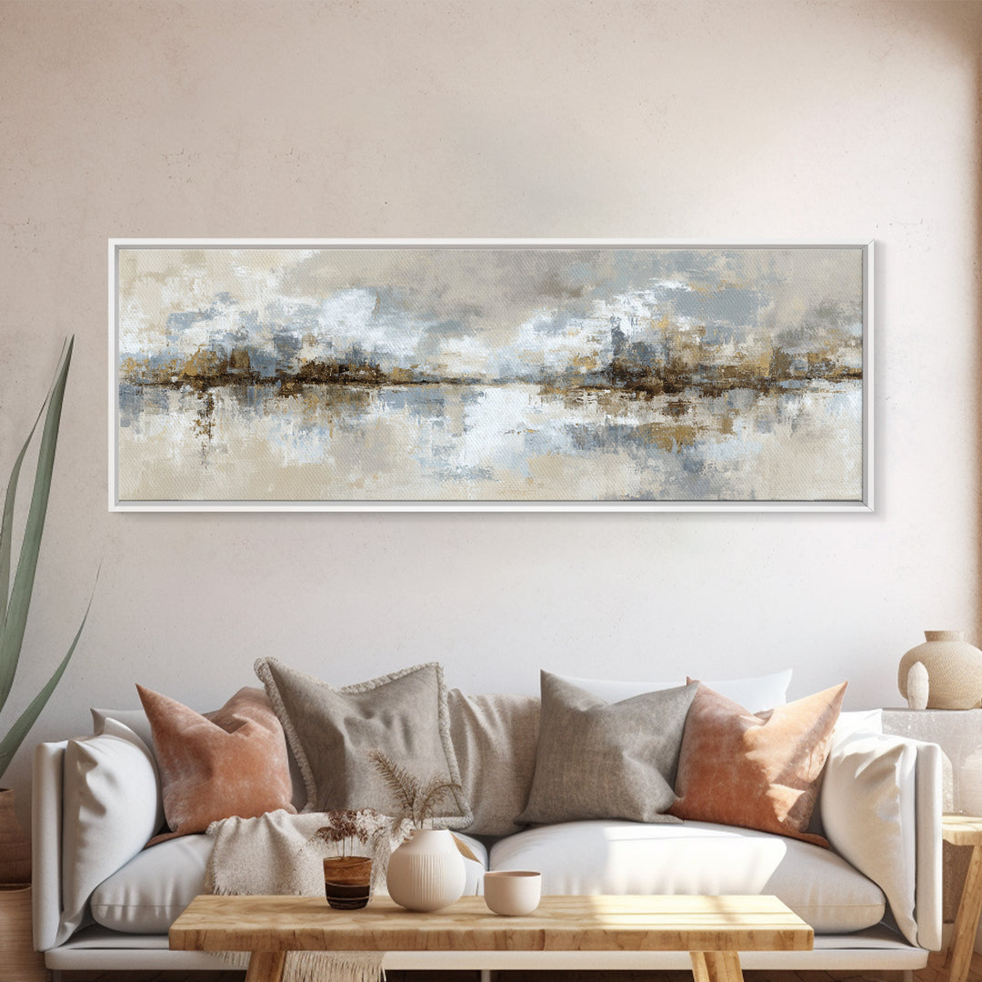 Diplomatic Handshake Silhouette Canvas Print, Law Office Art, Home Office Decor, Office Decor, Abstract Art, Counsel, LOA-3x1-11