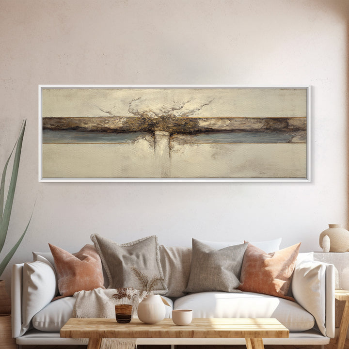 Architectural Arch and Column Abstraction Canvas Print, Law Office Art, Room Decor, Office Decor, Abstract Art, Counsel, LOA-3x1-30