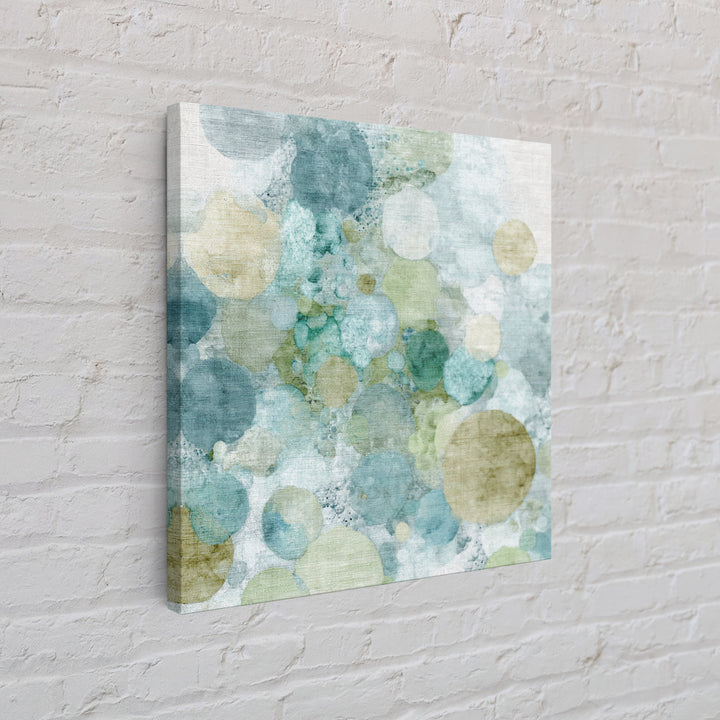 Abstract Suds and Bubbles Canvas Print, Laundry Room Art, Farmhouse Wall Decor, Living Room Decor, Clean, Funny Poster, LRA-1x1-22