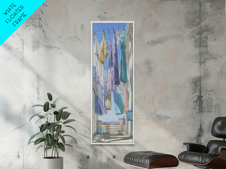 Fresh Air Meadow Landscape for Clean Mood Canvas Print, Laundry Room Art, Farmhouse Decor, Living Room Decor, Oil Painting, LRA-1x3-59