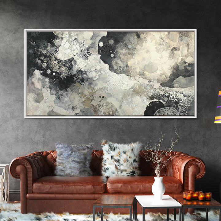 White Shirt on Hanger Framed Canvas Print, Laundry Room Art, Oil Painting, Living Room Decor, Clean, Farmhouse Wall Decor, LRA-2x1-65