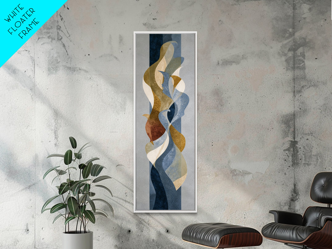 Classical Reclining Figure Implied Through Line Art Canvas Print, Master Bedroom, Above Bed Wall Art, Bedroom Decor, Sanctuary, MAS-1x3-10
