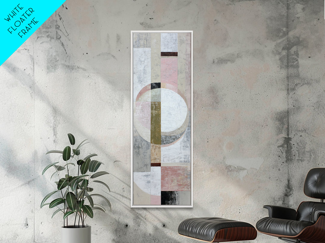 Soft Abstract Linen Texture Framed Canvas Print, Master Bedroom, Canvas Print, Bedroom Decor, Sanctuary, Above Bed Wall Art, MAS-1x3-15