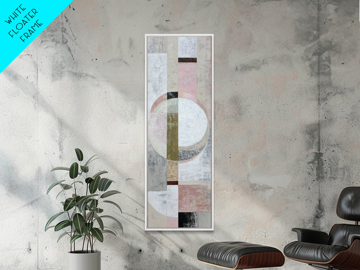 Soft Abstract Linen Texture Framed Canvas Print, Master Bedroom, Canvas Print, Bedroom Decor, Sanctuary, Above Bed Wall Art, MAS-1x3-15