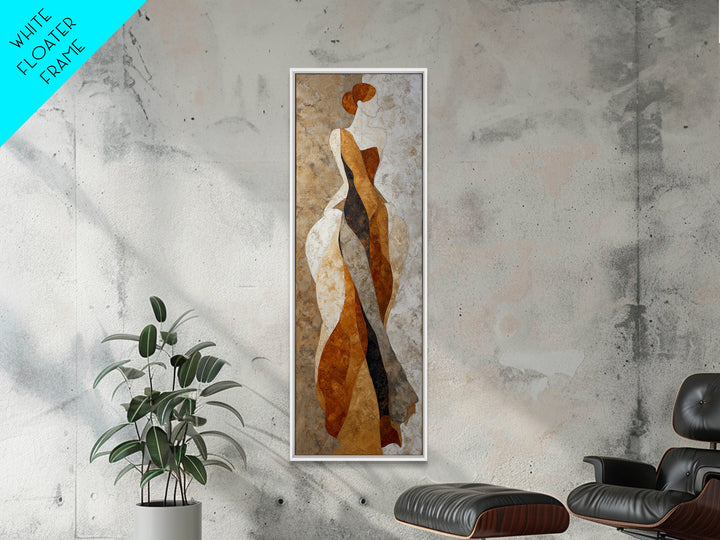 Classical Reclining Figure Implied Through Line Art Canvas Print, Master Bedroom, Master Bedroom Decor, Bedroom Decor, MAS-1x3-34
