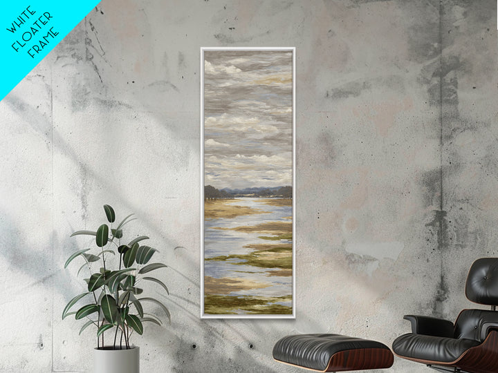 Blush and Taupe Cloudscape Canvas Print, Master Bedroom, Neutral Decor, Bedroom Decor, Fine Art, Sanctuary, Home Decor, MAS-1x3-42