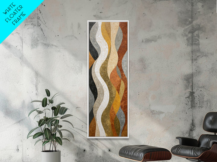 Abstract Wave Forms Canvas Print, Master Bedroom, Minimalist Wall Art, Bedroom Decor, Fine Art, Sanctuary, Over Bed Wall Art, MAS-1x3-56