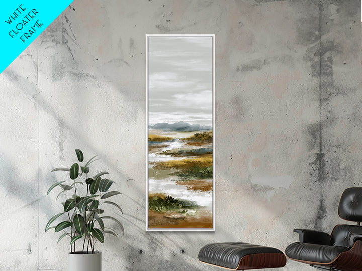 Soft Mountain Ridge Canvas Print, Master Bedroom, Bedroom Wall Art, Bedroom Decor, Oil Painting, Sanctuary, Signs for Home, MAS-1x3-73