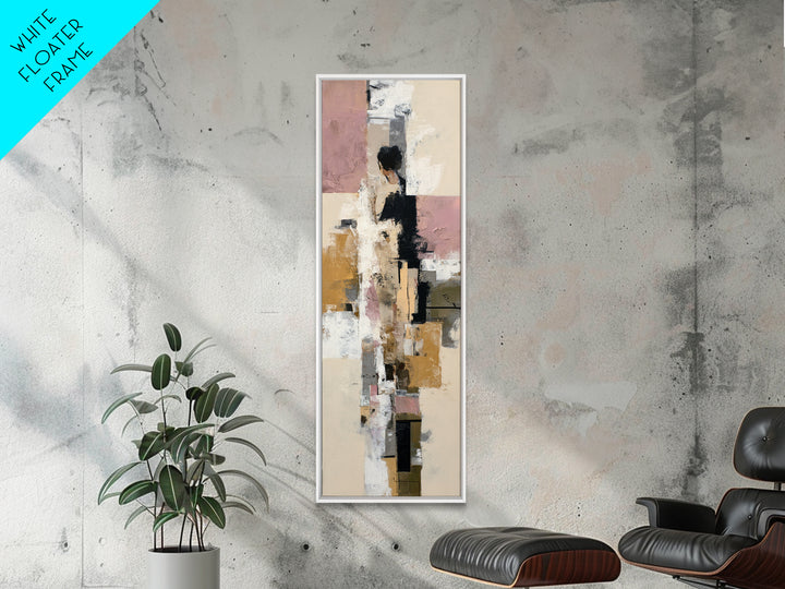 Large Cream Abstract Canvas Print, Master Bedroom, Wall Decor, Bedroom Decor, Fine Art, Sanctuary, Farmhouse Wall Decor, MAS-1x3-77