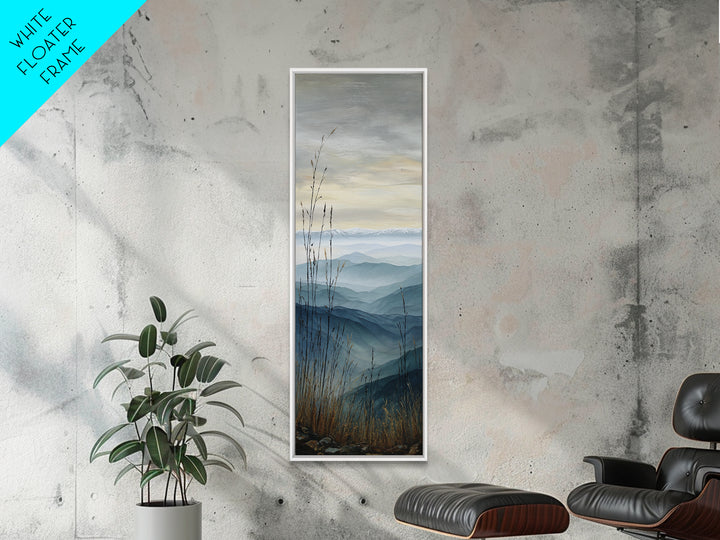 Soft Mountain Ridge Canvas Print, Master Bedroom, Boho Decor, Bedroom Decor, Fine Art, Sanctuary, Wall Art Prints, MAS-1x3-97