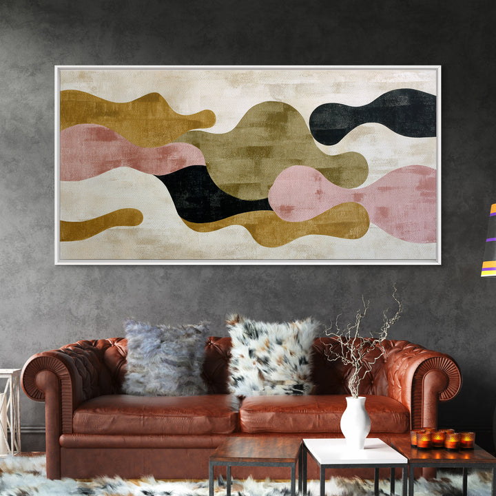 Abstract Wave Forms Canvas Print, Master Bedroom, Bedroom Decor, Fine Art, Sanctuary, Living Room Prints, Wall Decor Bedroom, MAS-2x1-64