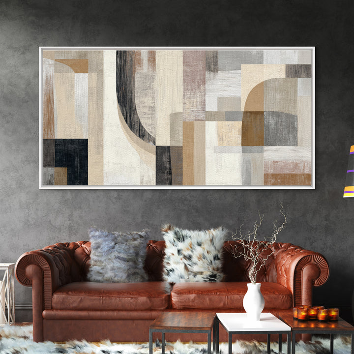 Soft Abstract Linen Texture Canvas Print, Master Bedroom, Set of 2 Prints, Bedroom Decor, Fine Art, Sanctuary, MAS-2x1-71