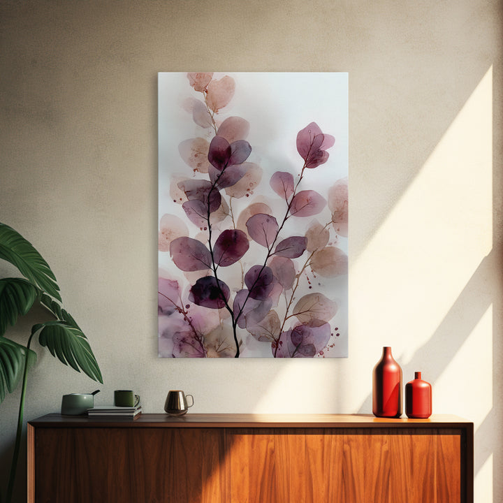 Blush and Taupe Cloudscape Canvas Print, Master Bedroom, Canvas Print, Bedroom Decor, Abstract Art, Sanctuary, MAS-2x3-62