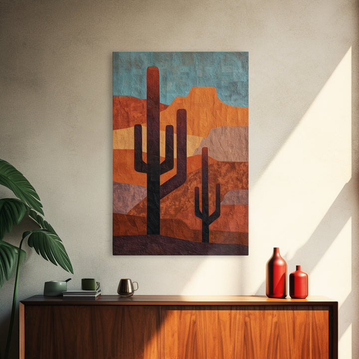 Quiet Desert Dusk Canvas Print, Master Bedroom, Wedding Decor, Bedroom Decor, Fine Art, Sanctuary, Rustic Home Decor, MAS-2x3-66