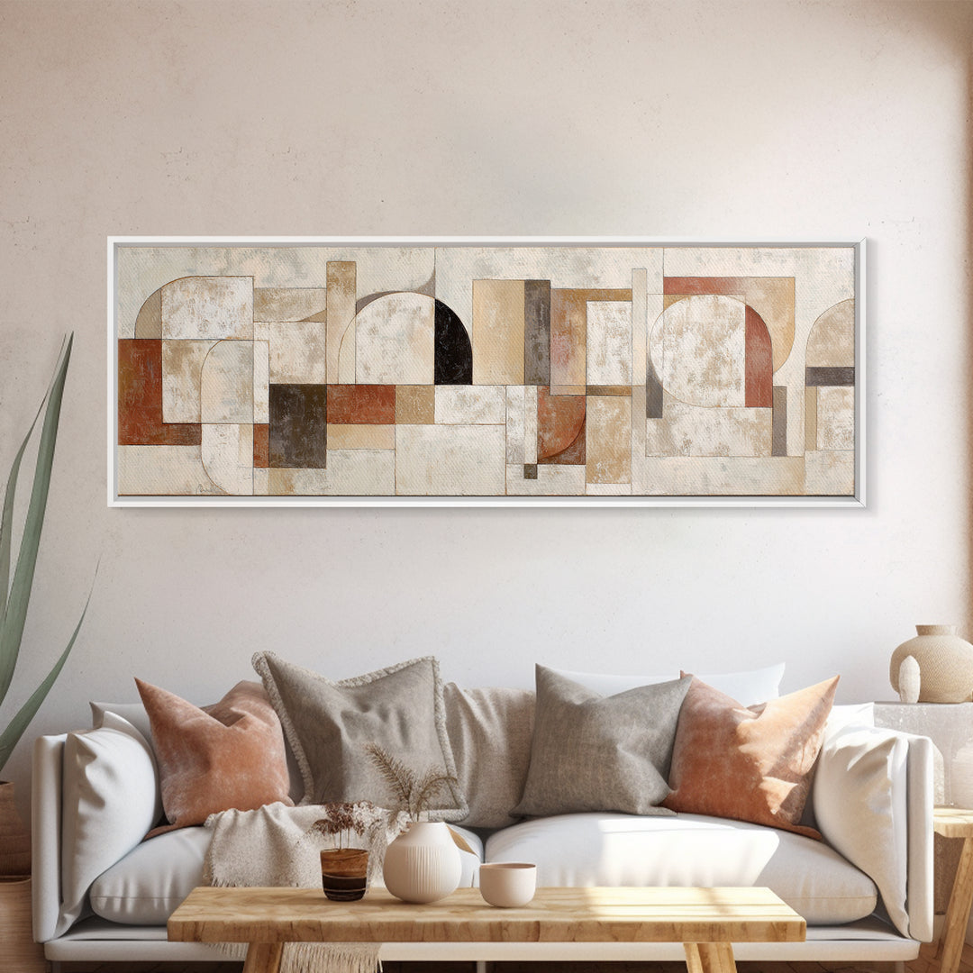 Soft Abstract Linen Texture Canvas Print, Master Bedroom, Luxury Decor, Bedroom Decor, Abstract Art, Sanctuary, Wedding Decor, MAS-3x1-19