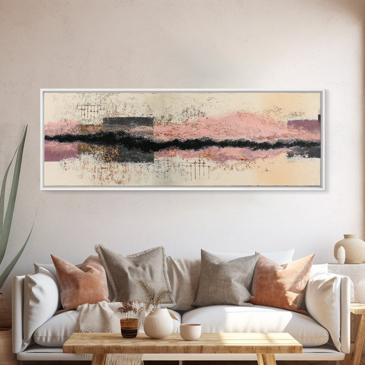 Abstract Wave Forms Canvas Print, Master Bedroom, Gallery Decor, Bedroom Decor, Fine Art, Sanctuary, Wall Art, Home Decor, MAS-3x1-36