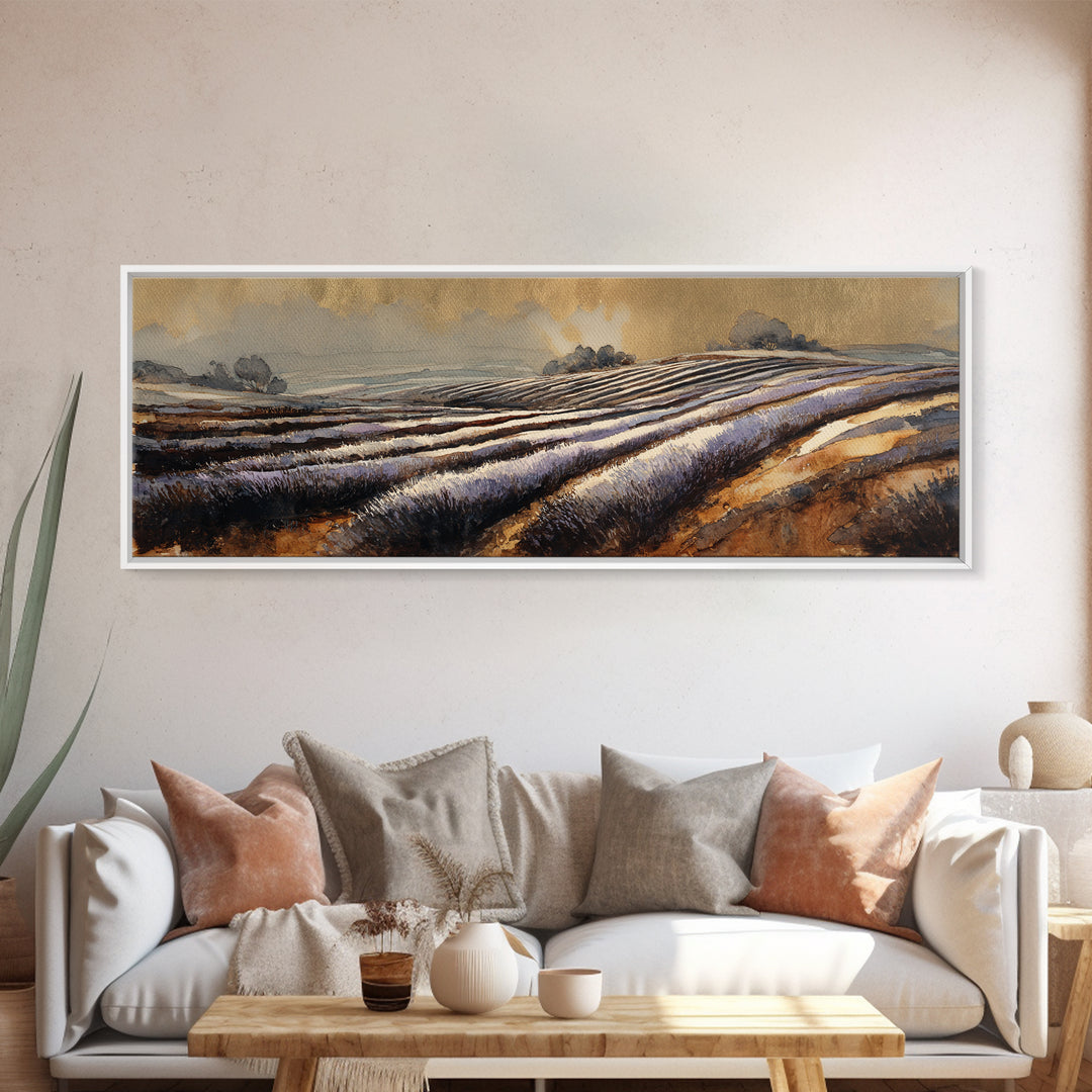 Romantic Swan Pair on Dark Water Framed Canvas Print, Master Bedroom, Farmhouse Wall Decor, Bedroom Decor, Oil Painting, MAS-3x1-79