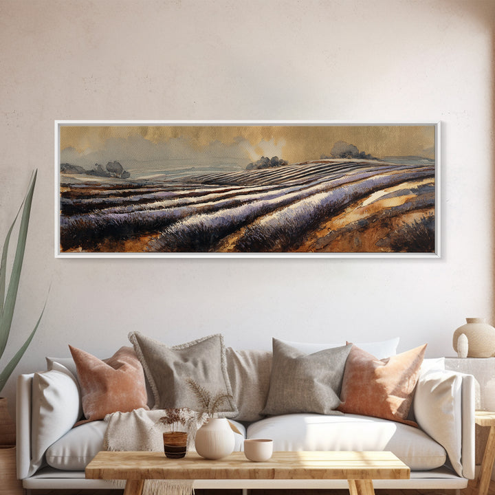 Romantic Swan Pair on Dark Water Framed Canvas Print, Master Bedroom, Farmhouse Wall Decor, Bedroom Decor, Oil Painting, MAS-3x1-79