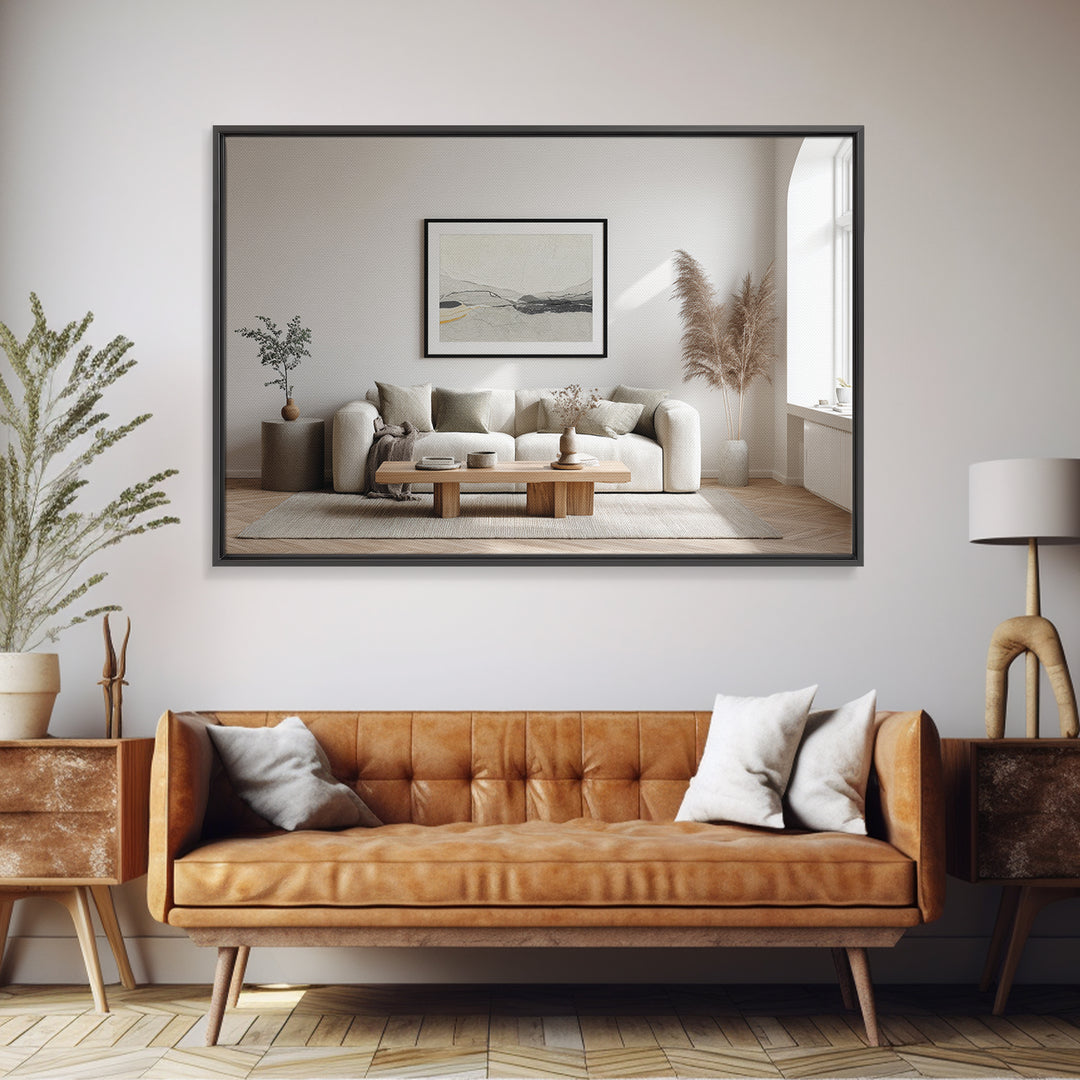 Minimal Two Figure Line Drawing Canvas Print, Master Bedroom, Vinyl Wall Decal, Bedroom Decor, Fine Art, Sanctuary, MAS-3x2-33