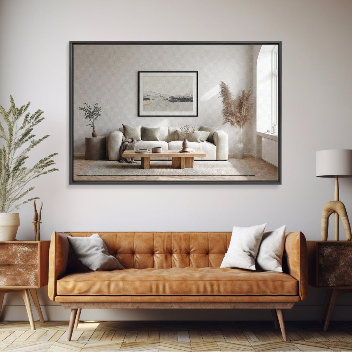 Minimal Two Figure Line Drawing Canvas Print, Master Bedroom, Vinyl Wall Decal, Bedroom Decor, Fine Art, Sanctuary, MAS-3x2-33