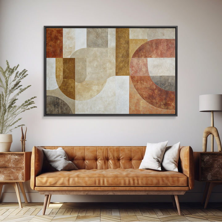 Soft Abstract Linen Texture Framed Canvas Print, Master Bedroom, Canvas Print, Bedroom Decor, Sanctuary, Above Bed Wall Art, MAS-3x2-7