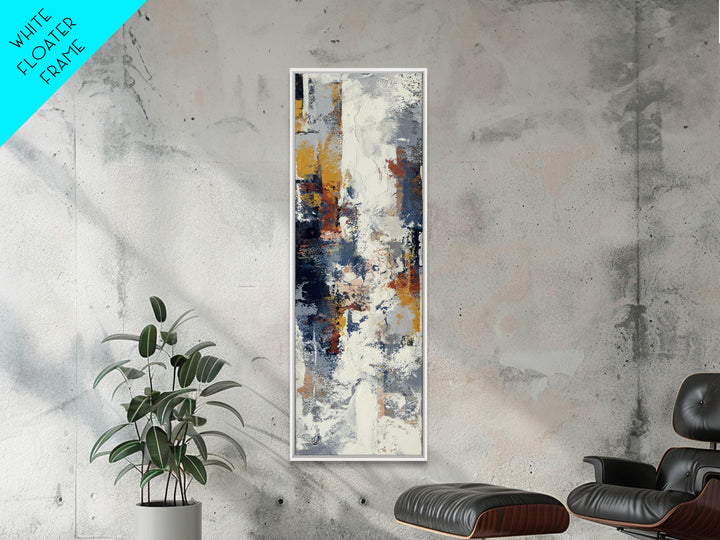 Chaotic Joyful Abstract Canvas Print, Maximalist Art, Retro Wall Art, Living Room Decor, Abstract Art, Maximal, MAX-1x3-10