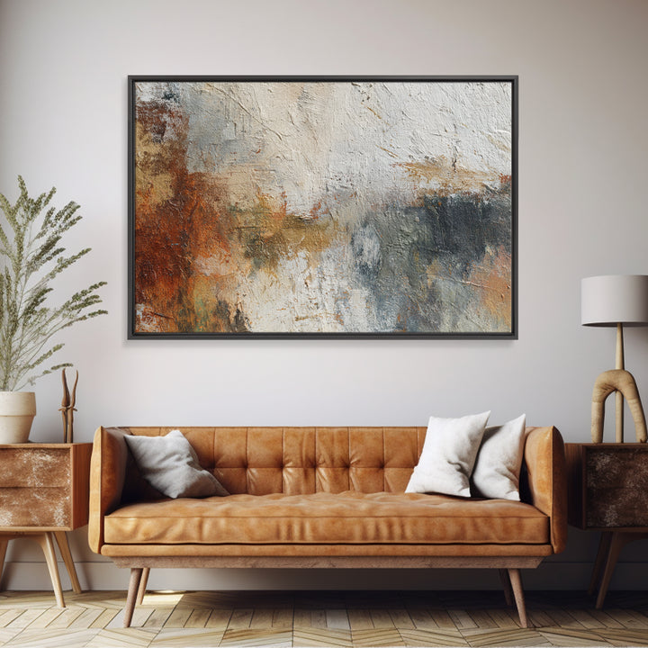Chaotic Joyful Abstract Framed Canvas Print, Maximalist Art, Unique Wall Art, Living Room Decor, Maximal, Fine Art Print, MAX-3x2-50