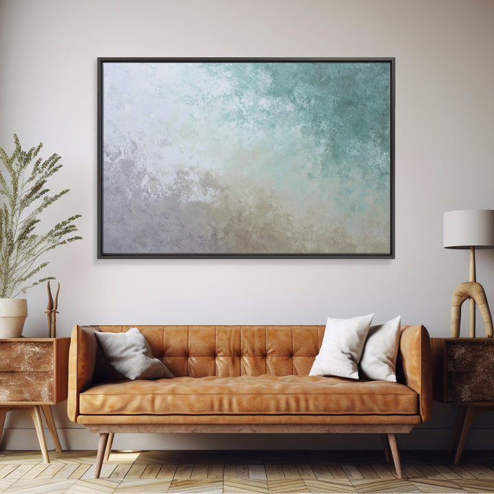 Soft Chakra Color Gradient Without Symbols Overload Canvas Print, Meditation Art, Neutral Wall Art, Living Room Decor, MED-3x2-62