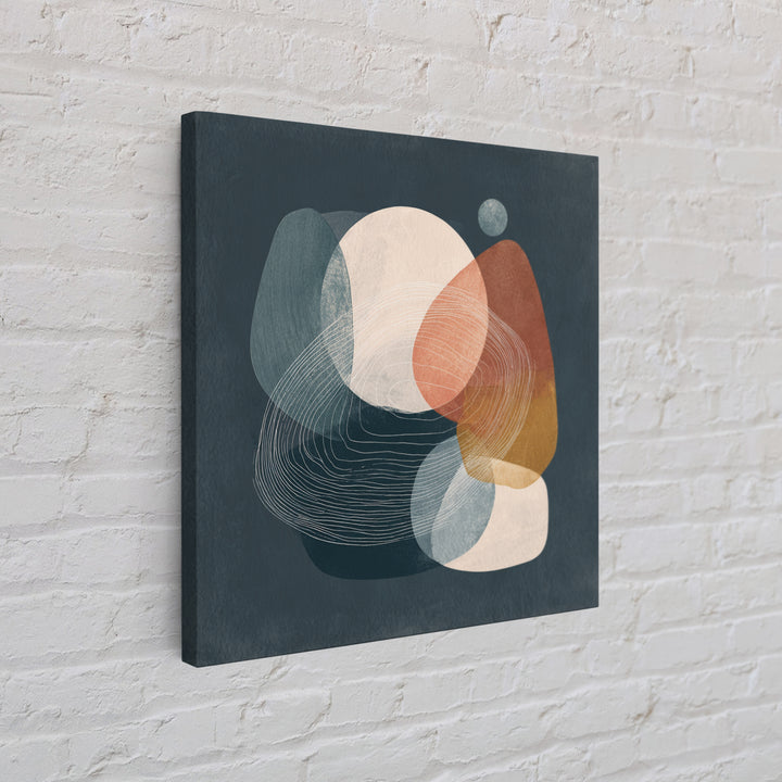 Minimal Abstract Wave Line Canvas Print, Minimalist Art, Minimalist Decor, Living Room Decor, Minimal, Digital Wall Art, MIN-1x1-85