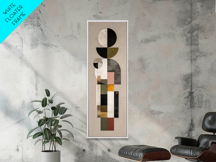 Monochrome Arch and Shadow Composition Canvas Print, Minimalist Art, Printable Art, Living Room Decor, Fine Art, Minimal, MIN-1x3-68