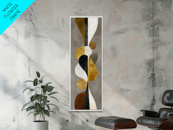 Two Overlapping Organic Shapes Canvas Print, Minimalist Art, Printables, Living Room Decor, Abstract Art, Minimal, MIN-1x3-7