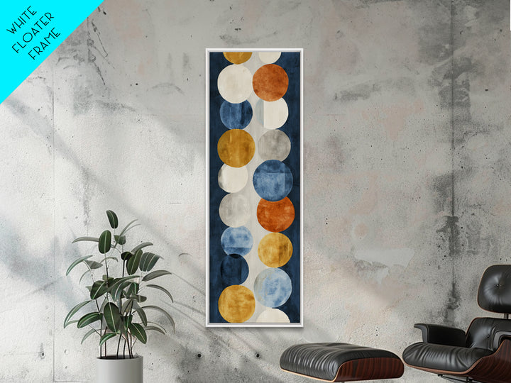 Single Brushstroke Circle Canvas Print, Minimalist Art, Boho Decor, Living Room Decor, Oil Painting, Minimal, Digital Prints, MIN-1x3-82