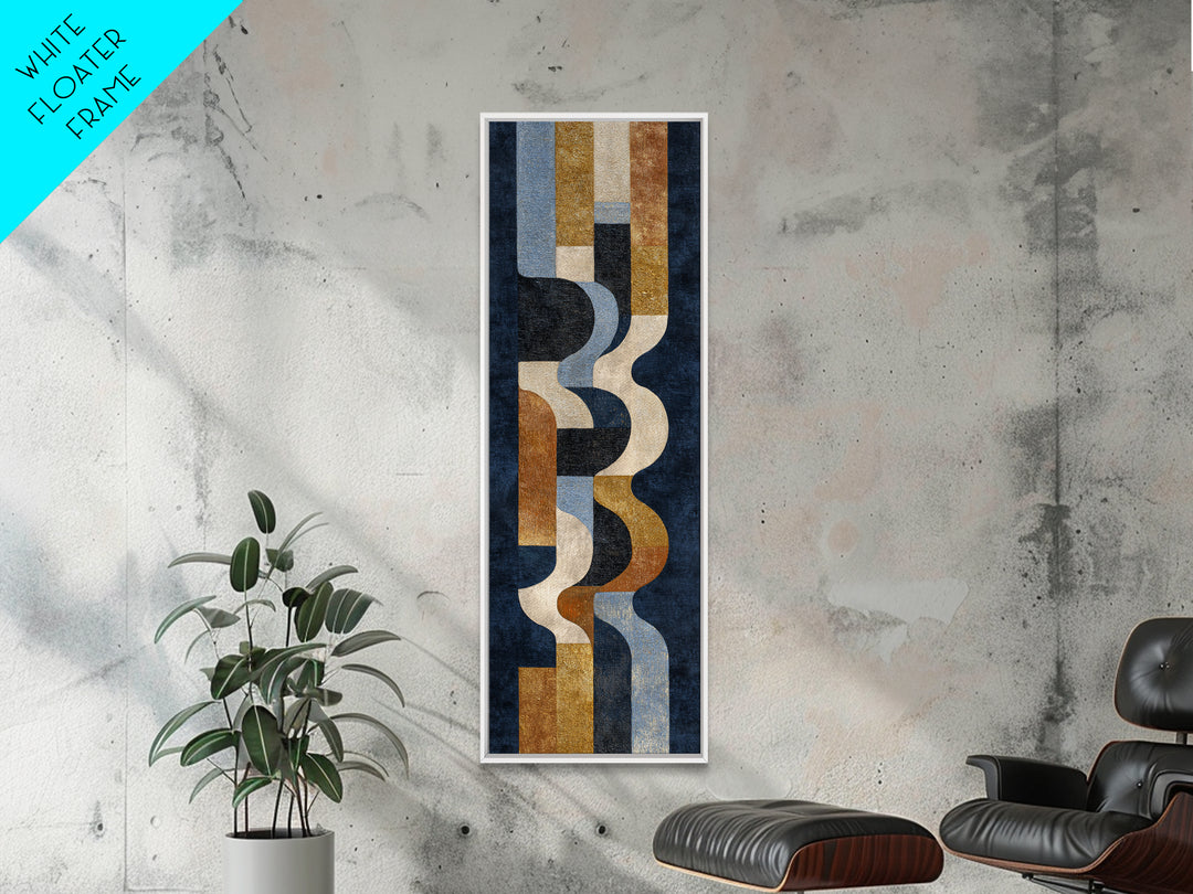 Minimal Abstract Wave Line Canvas Print, Minimalist Art, Boho Decor, Living Room Decor, Fine Art, Minimal, Digital Prints, MIN-1x3-97