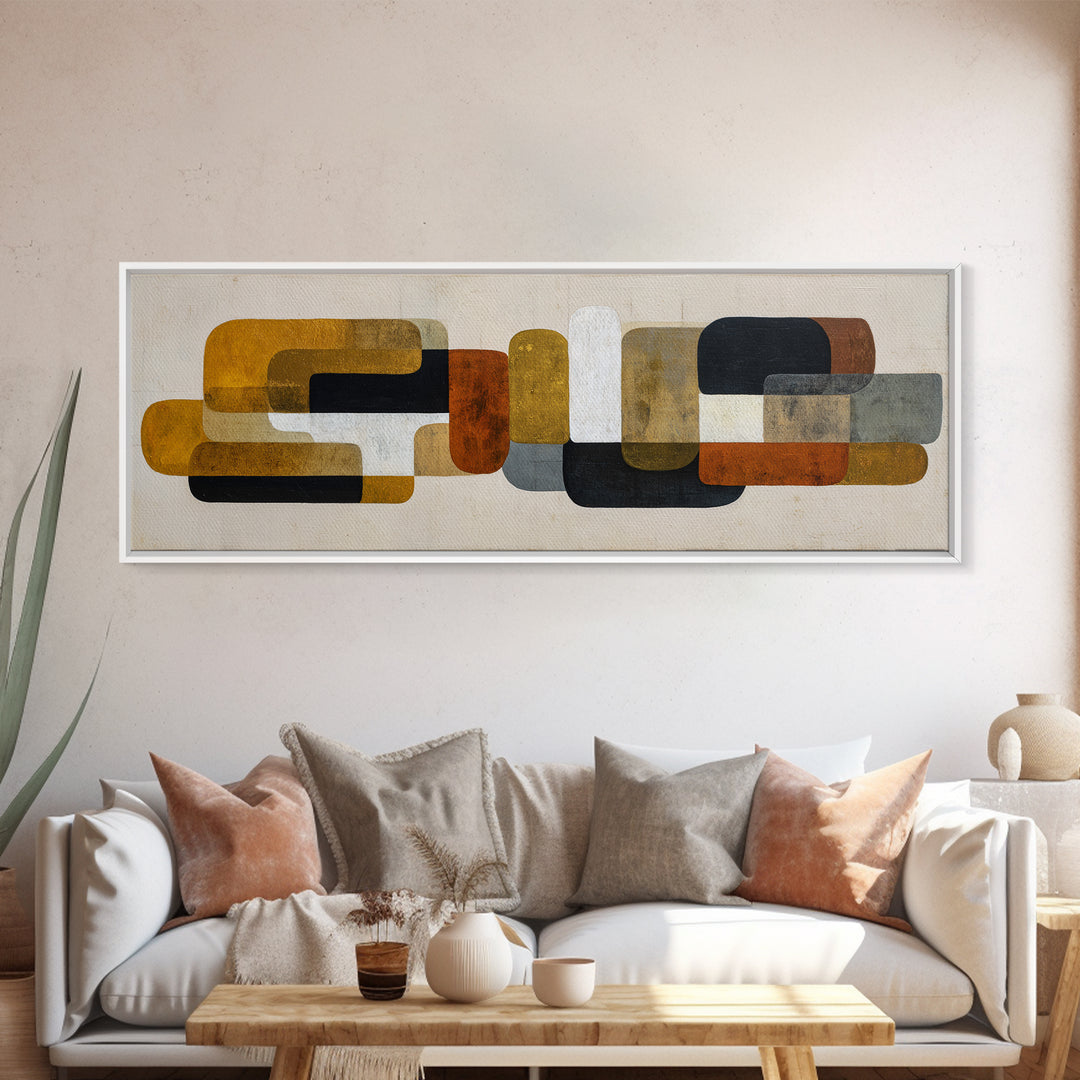 Quiet Stone Stack Canvas Print, Minimalist Art, Movie Poster, Living Room Decor, Abstract Art, Minimal, Modern Wall Art, MIN-3x1-75
