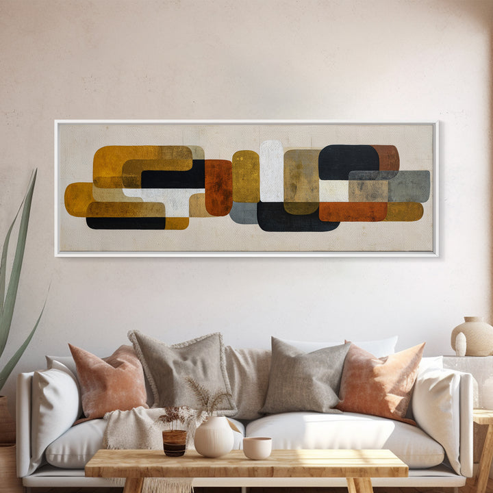 Quiet Stone Stack Canvas Print, Minimalist Art, Movie Poster, Living Room Decor, Abstract Art, Minimal, Modern Wall Art, MIN-3x1-75